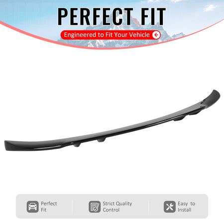 Fits 2021-2027 Grand Cherokee L WL75 IKON Gloss Black Mid Trunk Spoiler ABS