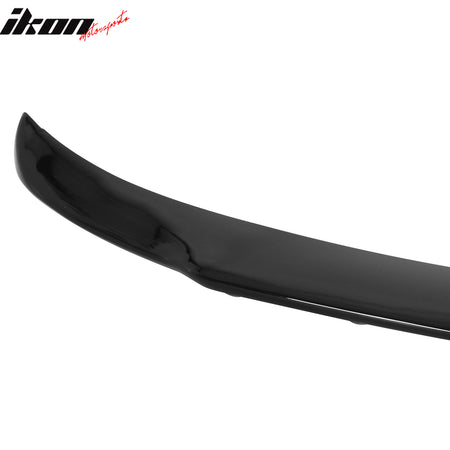 For 21-27 Jeep Grand Cherokee L WL75 IKON Rear Mid Trunk Spoiler Gloss Black ABS