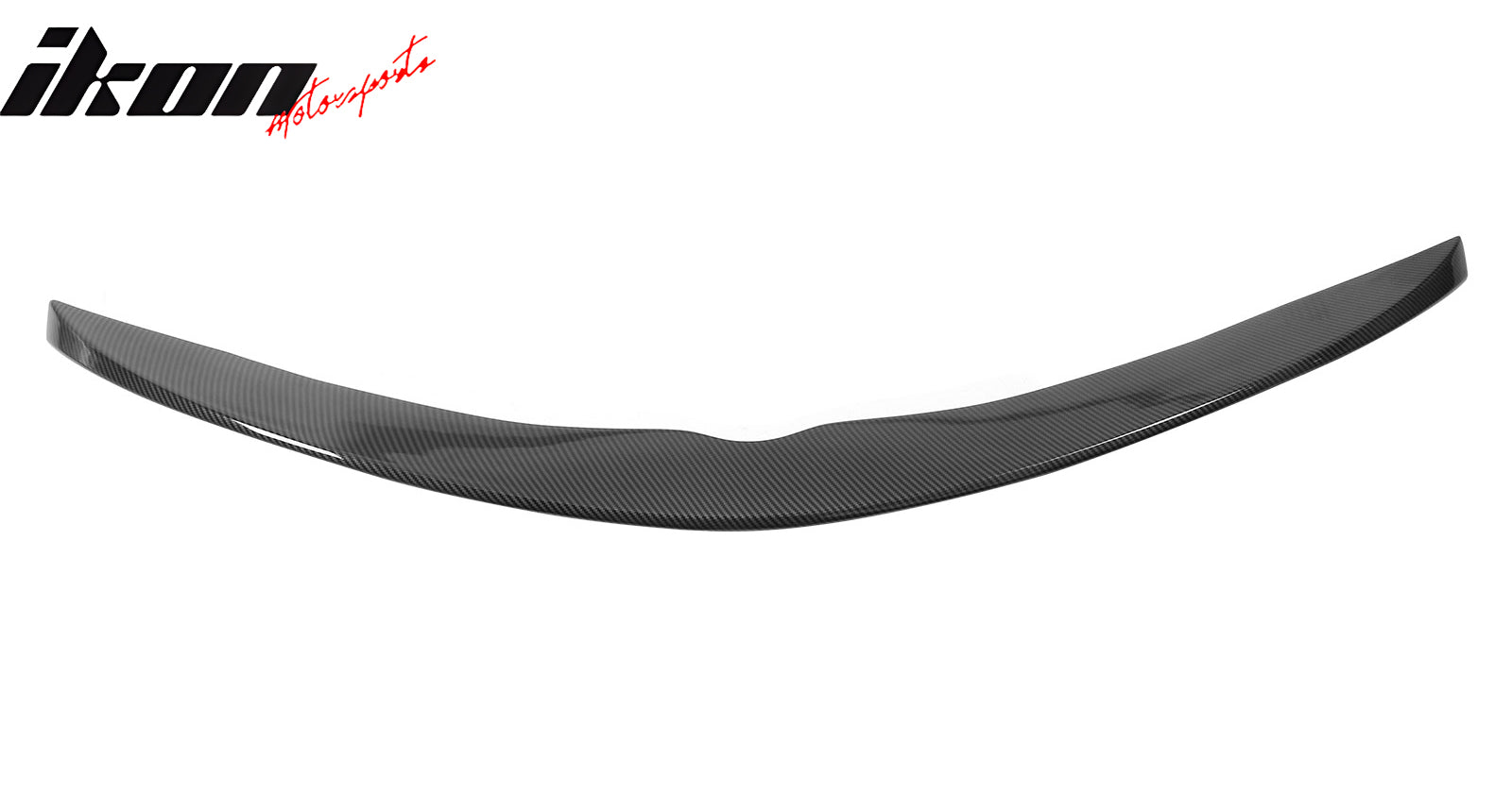 Fits 16-18 Toyota Rav4 IKON Add-on Trunk Spoiler Middle Lip - Carbon Fiber Print