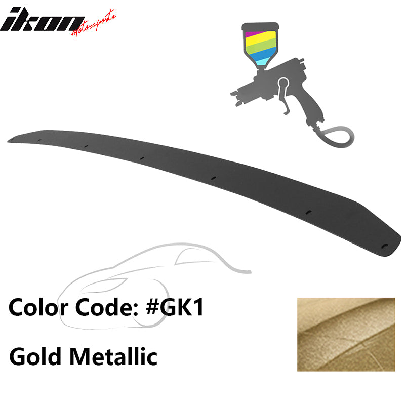 2015-2021 Subaru WRX OE Style Gold Metallic Rear Gurney Flap Aluminum