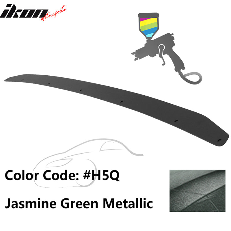 2015-2021 Subaru WRX OE Jasmine Green Metallic Gurney Flap Aluminum