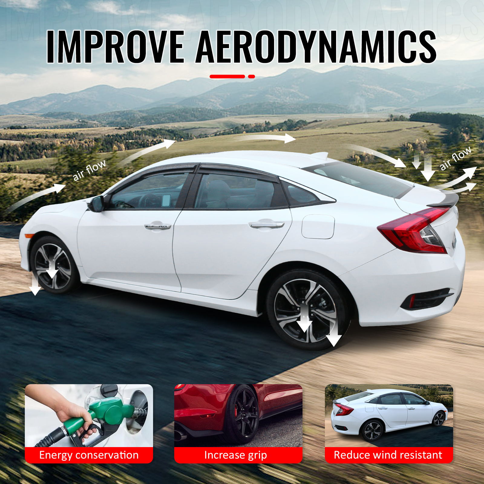 Fits 14-20 Benz W222 S-Class Sedan AMG Style Rear Trunk Spoiler Wing Gloss Black