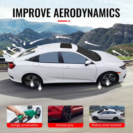 For 06-11 BMW E90 3 Series 08-12 M3 Sedan LTW GT Style Trunk Spoiler Wing ABS