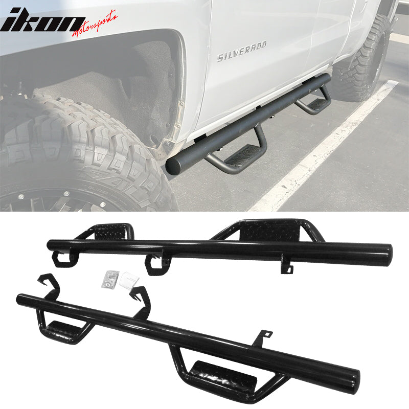 2007-2018 Chevy Silverado & GMC Sierra Ext Double Cab Running Board