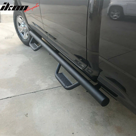 SMANOW Running Boards Compatible with 2009-2018 Dodge RAM 1500 Quad Cab | 2019-2024 RAM 1500 Classic Quad Cab, Door Step Drop Down Side Step, Hoop, Step Bars SMANOW Running Boards Compatible with 2009-2018 Dodge RAM 1500 Quad Cab | 2019-2024 RAM 1500 Classic Quad Cab, Door Step Drop Down Side Step, Hoop, Step Bars