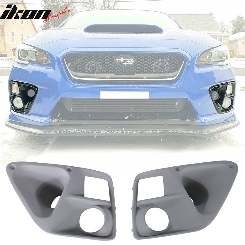 2015-2017 Subaru WRX STI Bumper Foglight Brake Cooling Ducts FRP