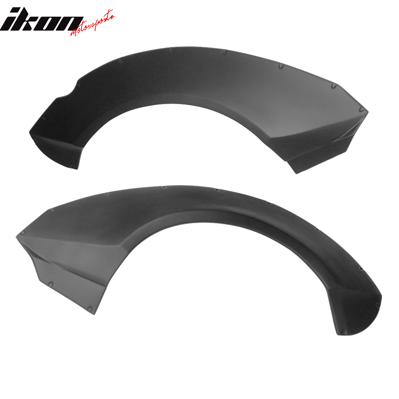Fits 10-15 Chevrolet Camaro ZL1 MB Style Fender Flares Front Canards PP