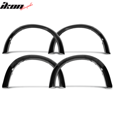 Fits 15-23 Dodge Charger Widebody Style Fender Flares Cover 10PCS ABS