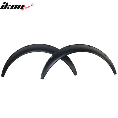 Ikon V2 Universal 70mm Wide PU Fender Flares 4PC Set