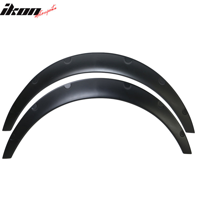 Ikon V2 Universal 70mm Wide PU Fender Flares 4PC Set