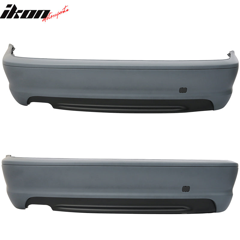 Fits 00-06 BMW E46 3-Series Coupe 2Dr MT M Sport Rear Bumper Cover Guard