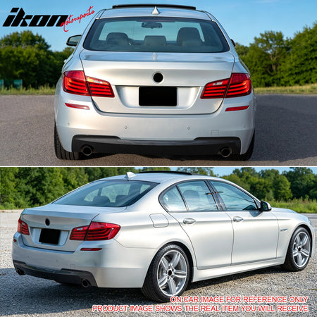 Fits 2011-2016 BMW F10 5-Series MT Style Rear Bumper Cover W/ 535i Diffuser