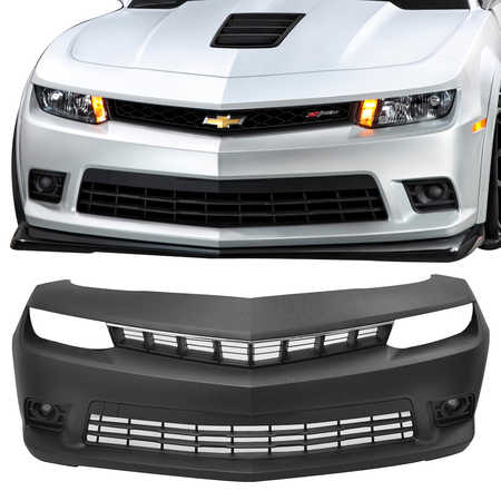 Fits 14-15 Chevy Camaro SS Style Front Bumper Cover Conversion PP w/ Fog Lights