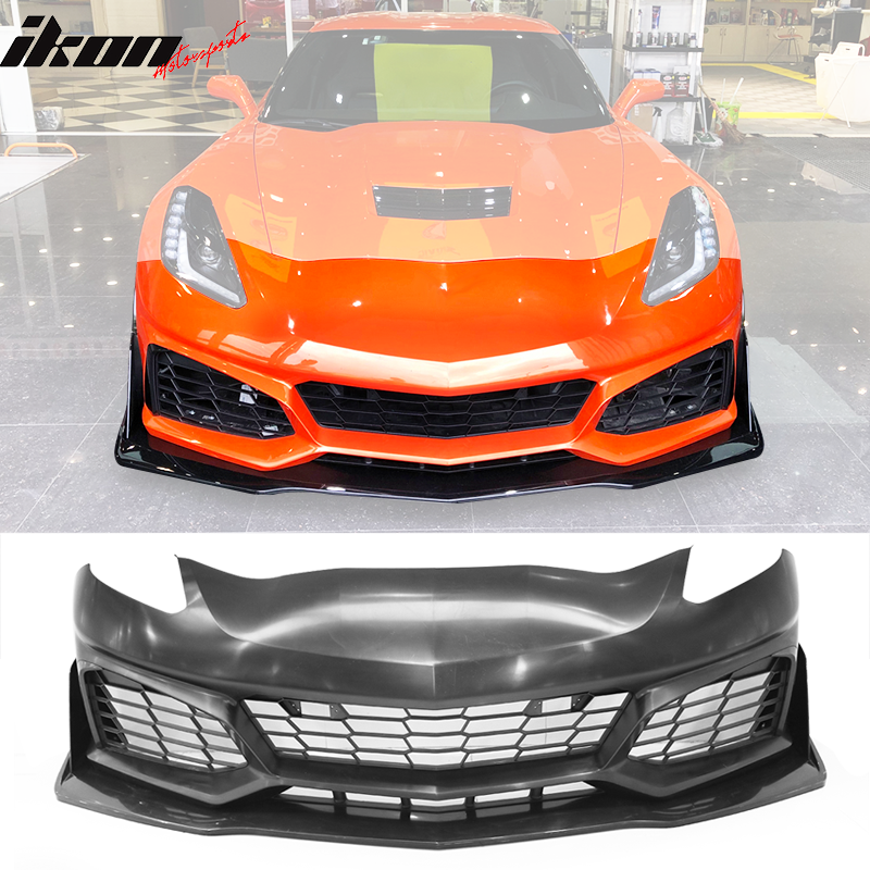 2014-2019 Chevy Corvette C7 Front Bumper Kits Upgrade To 2019 ZR1 PP