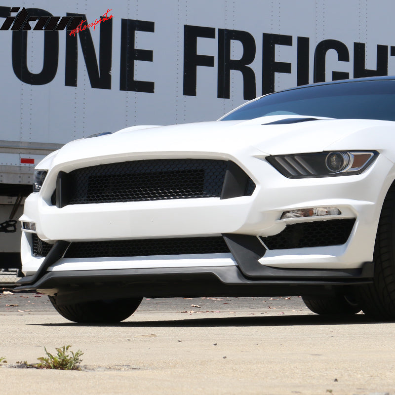 Fit 2015-2017 Ford Mustang GT350 Style Front Bumper Cover Full Kit