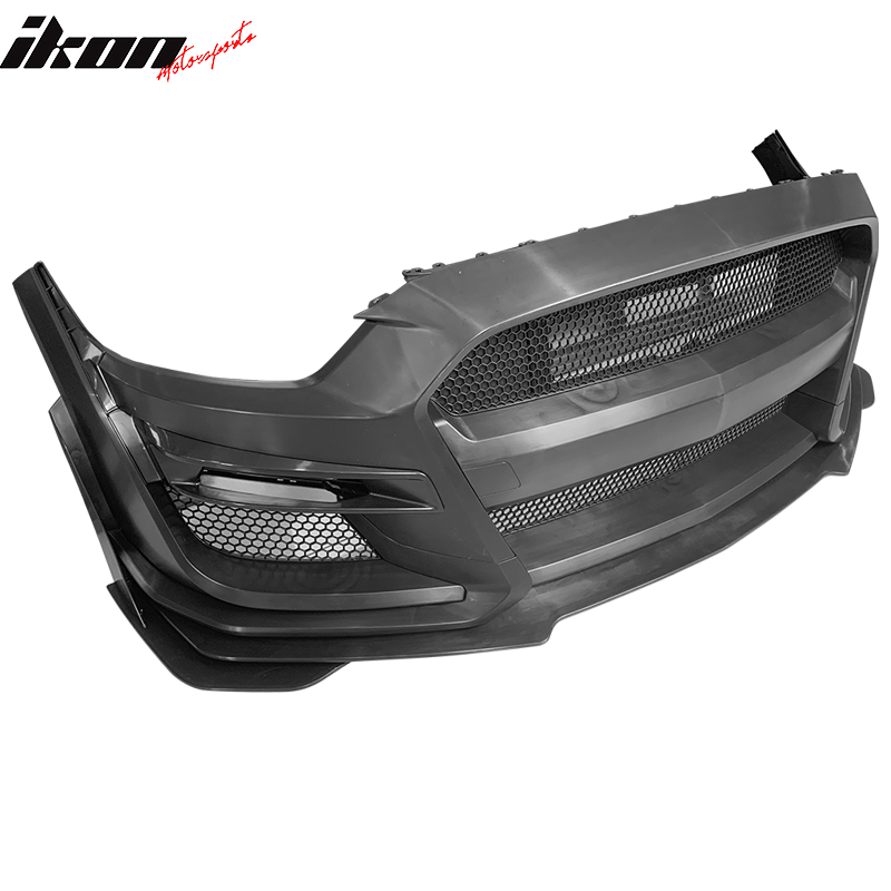 Fits 15-17 Ford Mustang GT500 Style Front Bumper Cover PP OE Painted Color