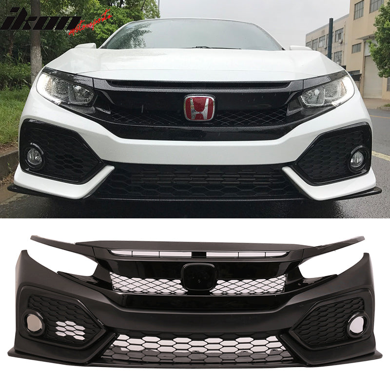 2016-2021 Honda Civic Si Sedan Coupe OE Front Bumper &R Grille