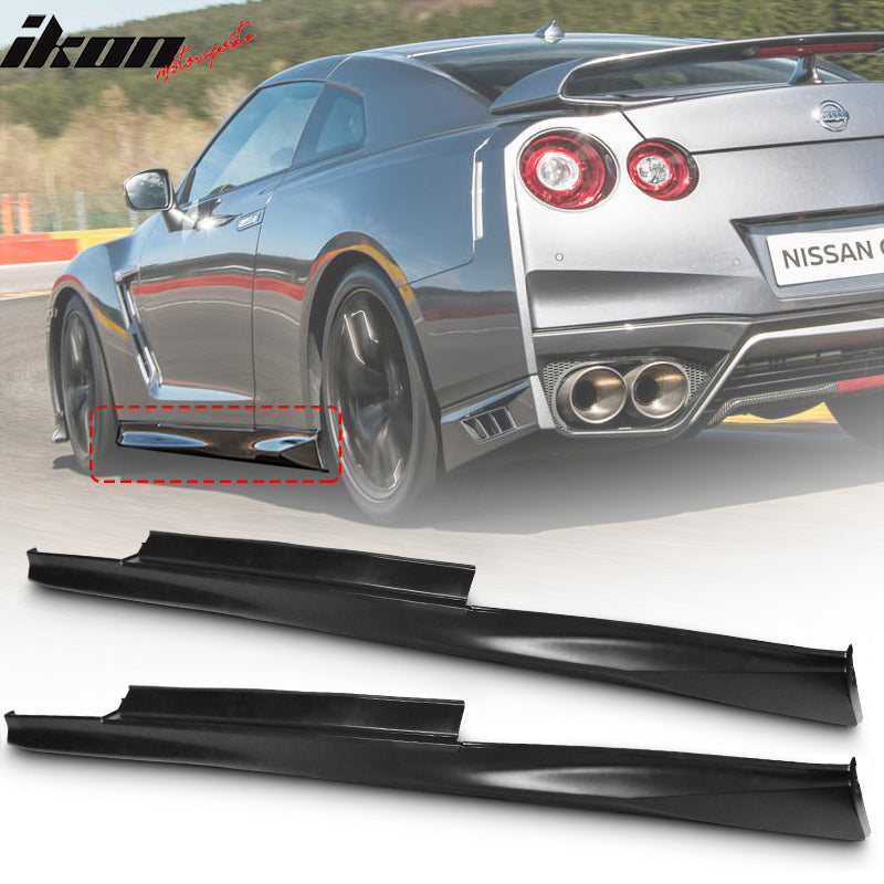 2009-2022 Nissan R35 GTR OE Factory Style Unpainted Side Skirts PP