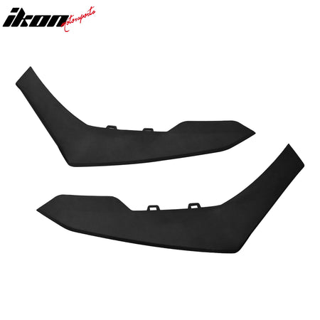 Fits 16-24 Chevrolet Camaro 1LE Style 2PCS Front Bumper Side Splitter Canards PP