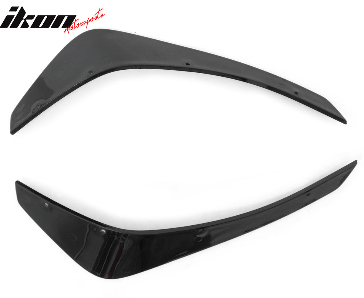 Fits 24-26 Ford Mustang Ecoboost IKON Style Front Bumper Canards PP