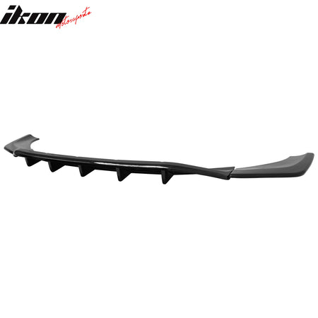 Fits 23-26 Alfa Romeo Tonale IKON Style Rear Bumper Diffuser 3PC Gloss Black ABS