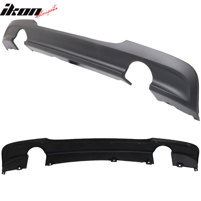 Fits 06-11 BMW E90 3-Series 335 Only M-T Msport Rear Lip Diffuser - PP