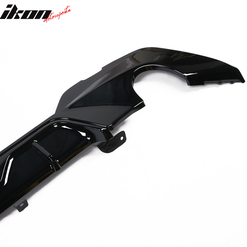 Rear Diffuser Compatible With 2019 2022 Bmw G20 330i 3 Series M Tech M