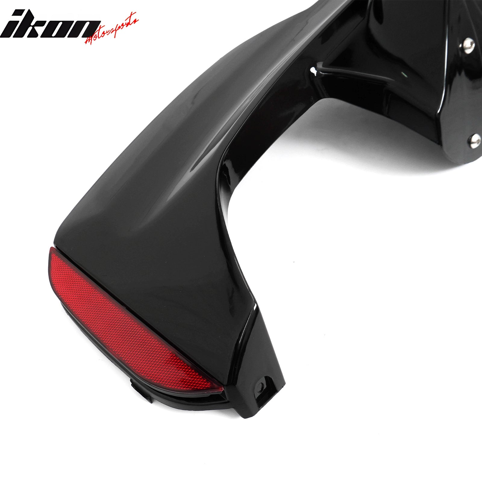 Fits 17-23 BMW G30 5 Series F90 M5 Competition Style Rear Diffuser Gloss Black