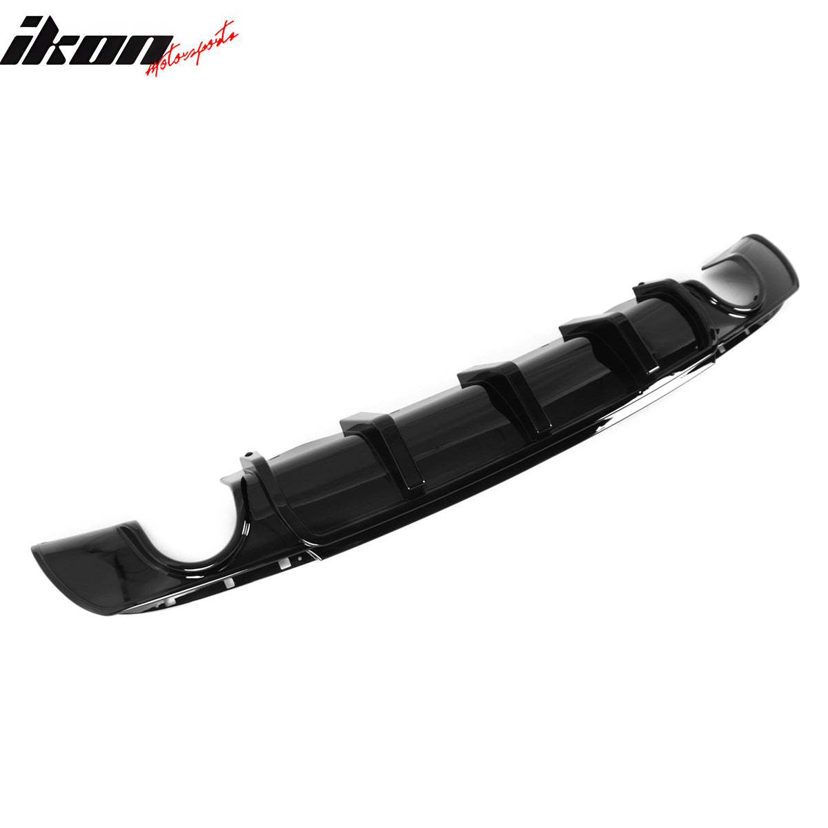 Fits 15-23 Chrysler 300 Rear Bumper Lip Diffuser Lower Valance PP Gloss Black