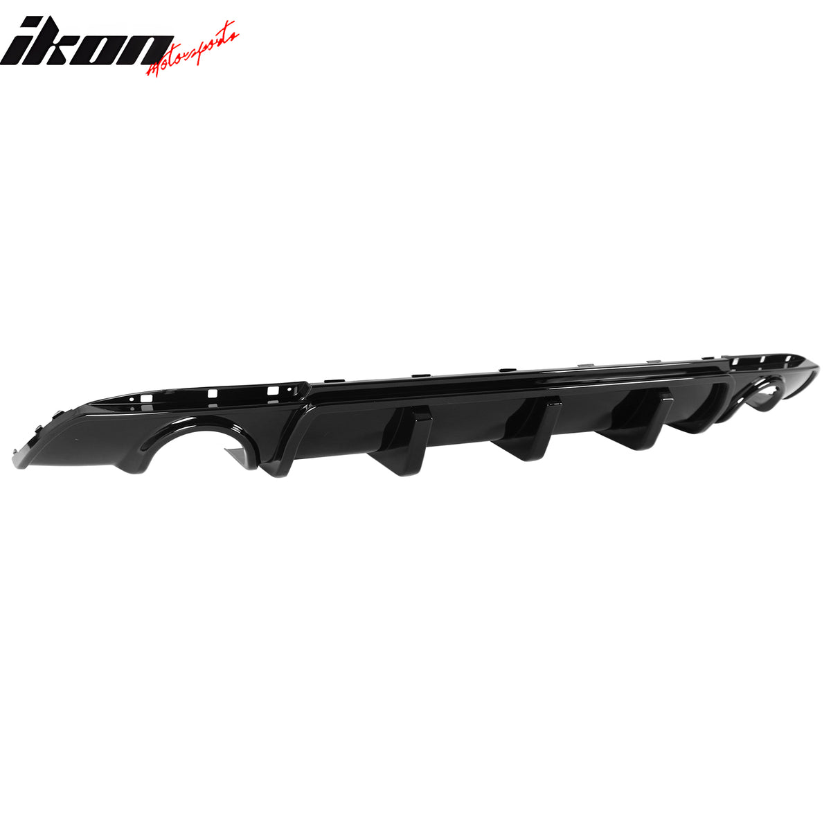 Fits 15-23 Chrysler 300 Rear Bumper Lip Diffuser Lower Valance PP Gloss Black