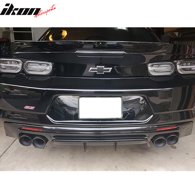 Rear Diffuser for 2016-2023 Chevy Camaro Quad Exhaust | Aggressive ...