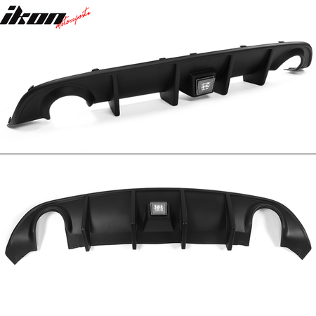 Fit 2015-2023 Dodge Charger SRT Rear Diffuser Smoke Light
