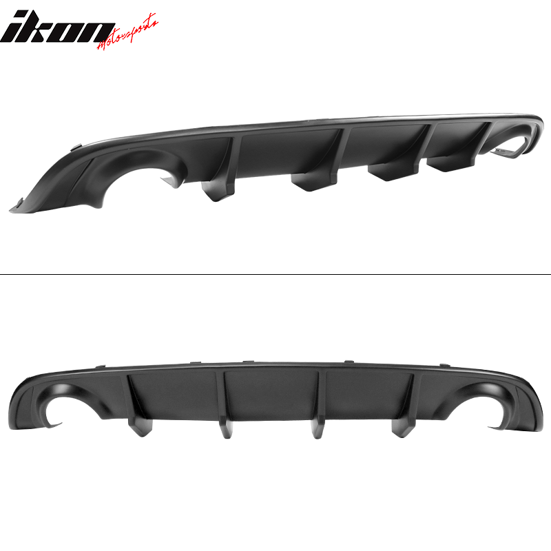 Fits 15-23 Dodge Charger SRT Quad Exhaust Rear Diffuser with Reflective Tape