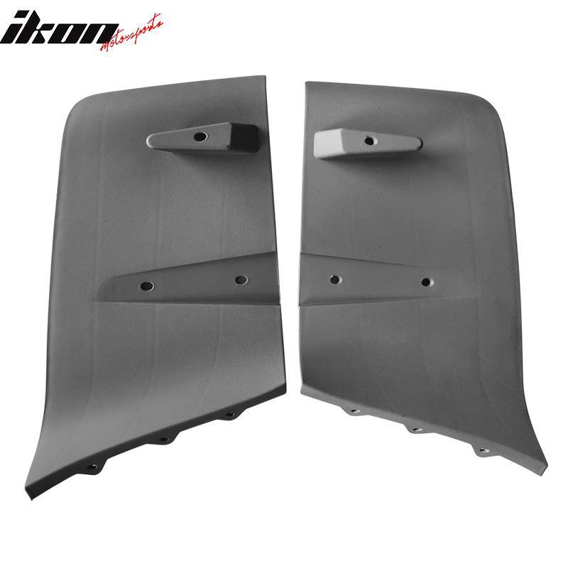 Fits 18-23 Ford Mustang GT Only Rear Bumper Diffuser Valance Aero Foil Kit Pair