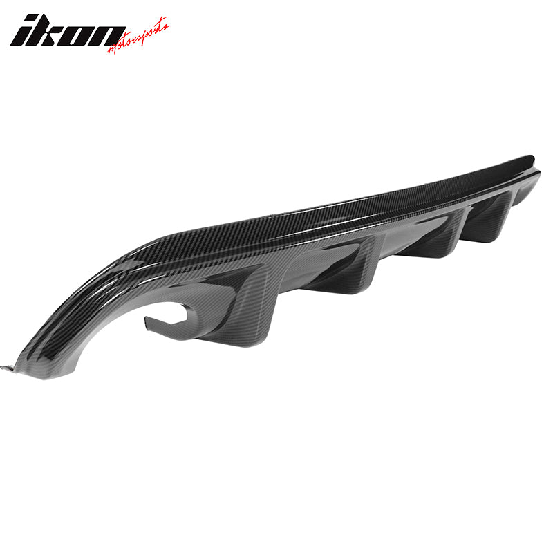 Rear Bumper Lip Diffuser Compatible with 2014-2017 Infiniti Q50, ABS ...