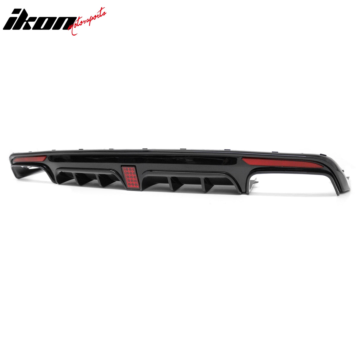 Fits 14-17 Benz S-Class W222 Gloss Black Brabus Style Rear Diffuser & Exhaust