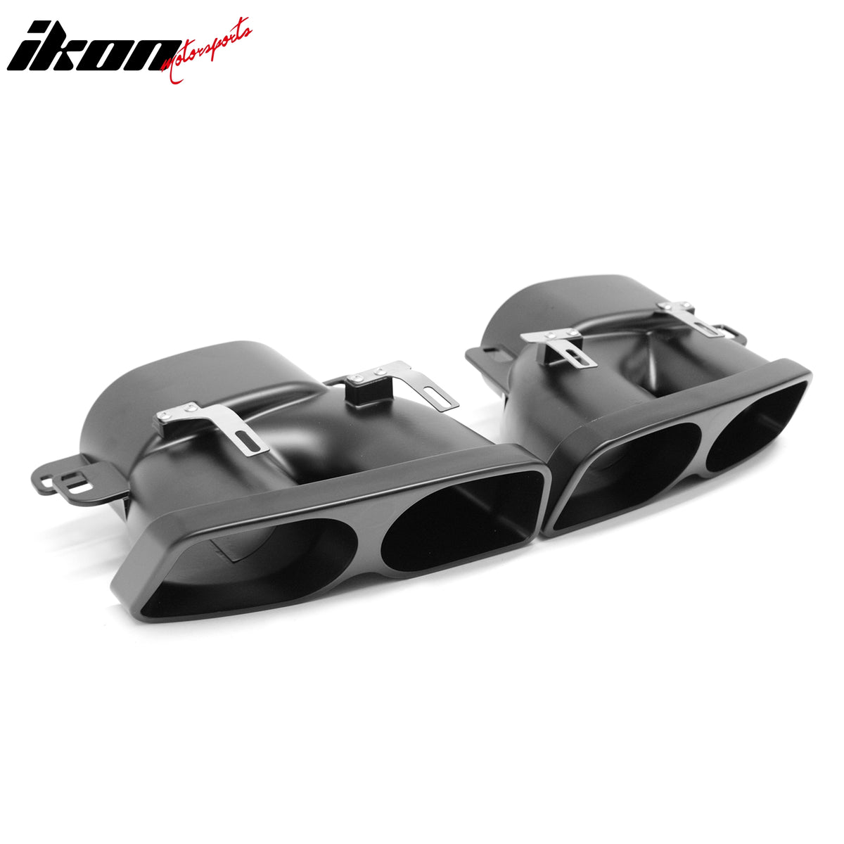 Fits 18-20 Benz S-Class W222 Carbon Fiber Print BS Style Rear Diffuser & Exhaust