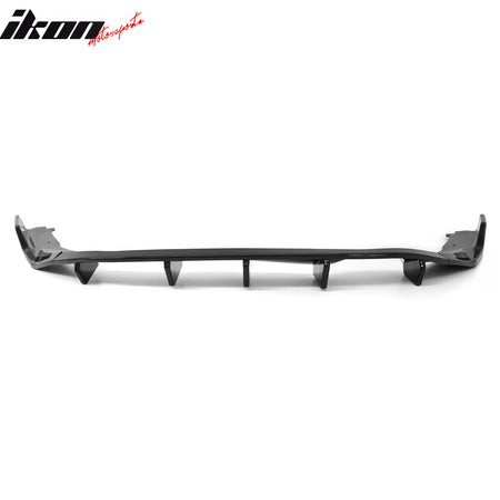 Fits 16-26 Mazda MX-5 Miata Gloss Black IKON Style Rear Bumper Diffuser ABS 3PCS
