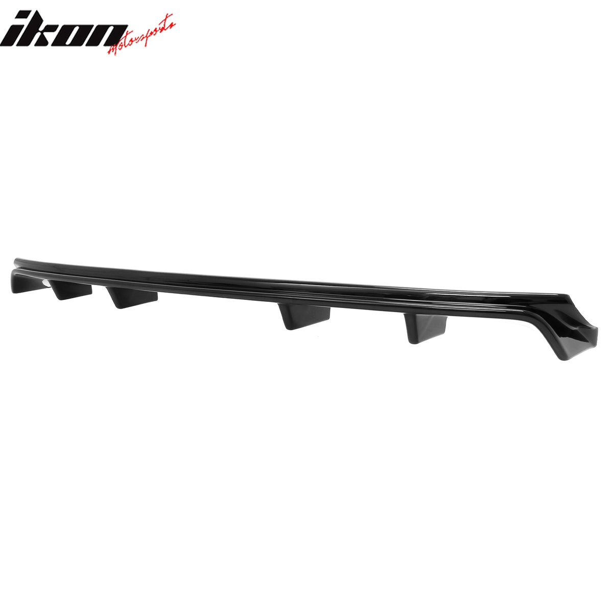 Fits 23-26 Toyota Prius/Prius Prime AR Style Rear Diffuser + Aprons Gloss Black