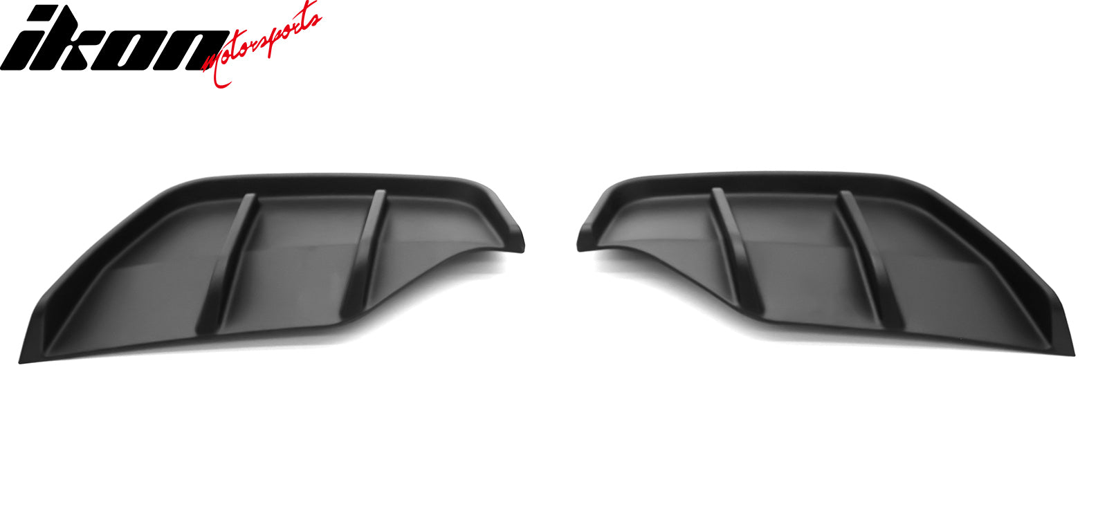 Fits 25-26 Tesla Model Y Juniper Rear Bumper Side Apron Matte Black Diffuser Cap