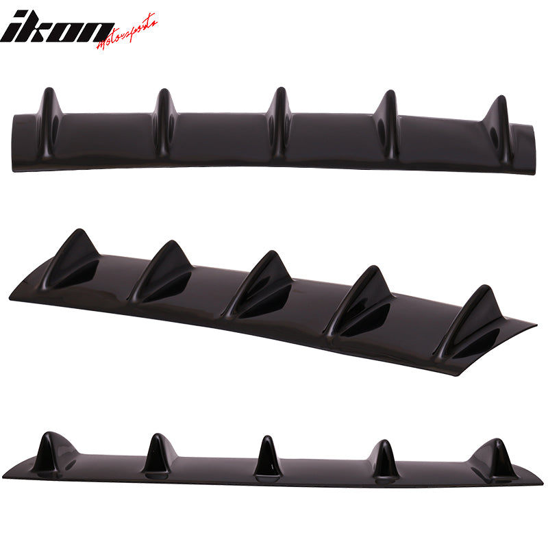 Fit 2003-2006 Infiniti G35 2Dr Coupe Rear Bumper Lip Diffuser
