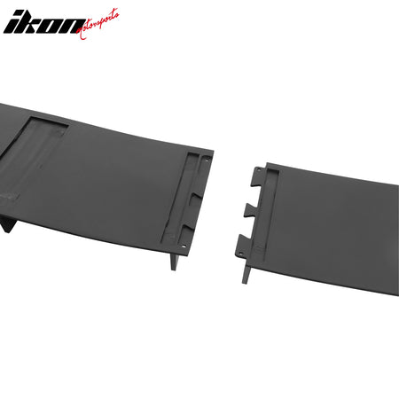 Universal 2PC Rear Diffuser Shark Fin Design 33 5 Fins - PP