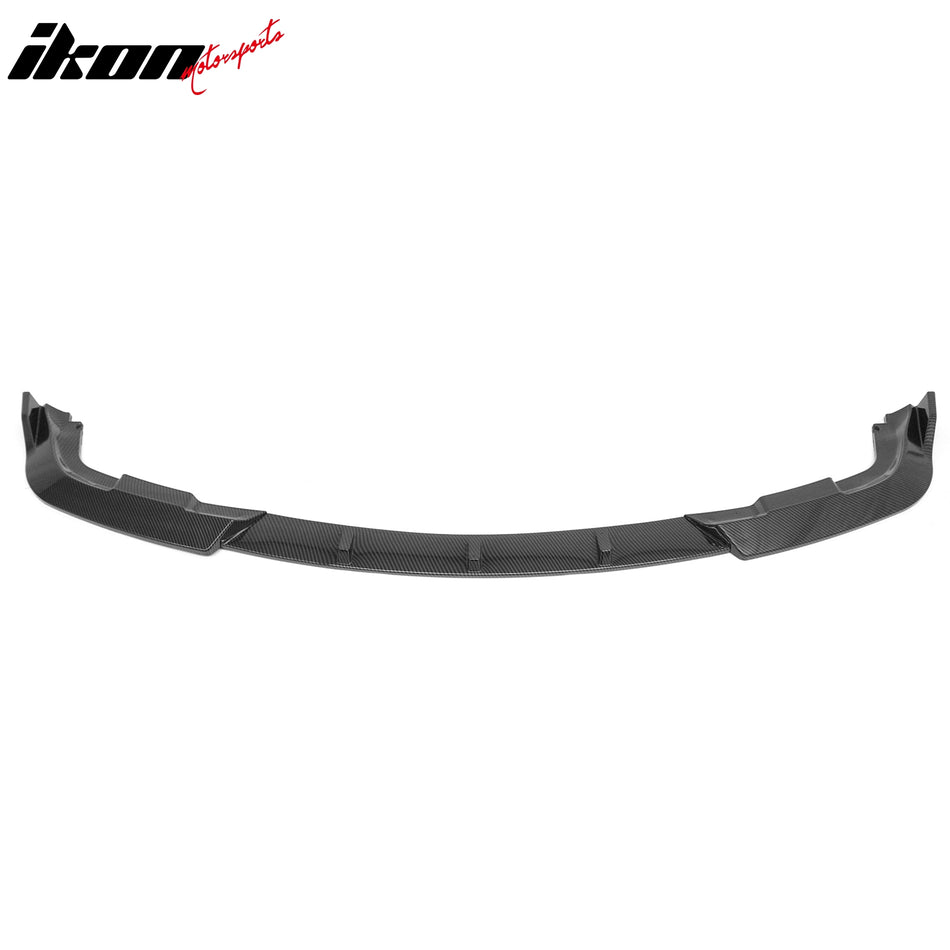 2005-2010 Chrysler 300 C 3PCS Front Lower Bumper Lip Air Dam Chin Spoiler Splitter IKON Style Carbon Fiber Print PP Polypropylene
