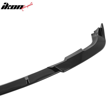 Fits 05-10 Chrysler 300 C IKON Style Front Bumper Lip Chin PP Gloss Black 3PCS
