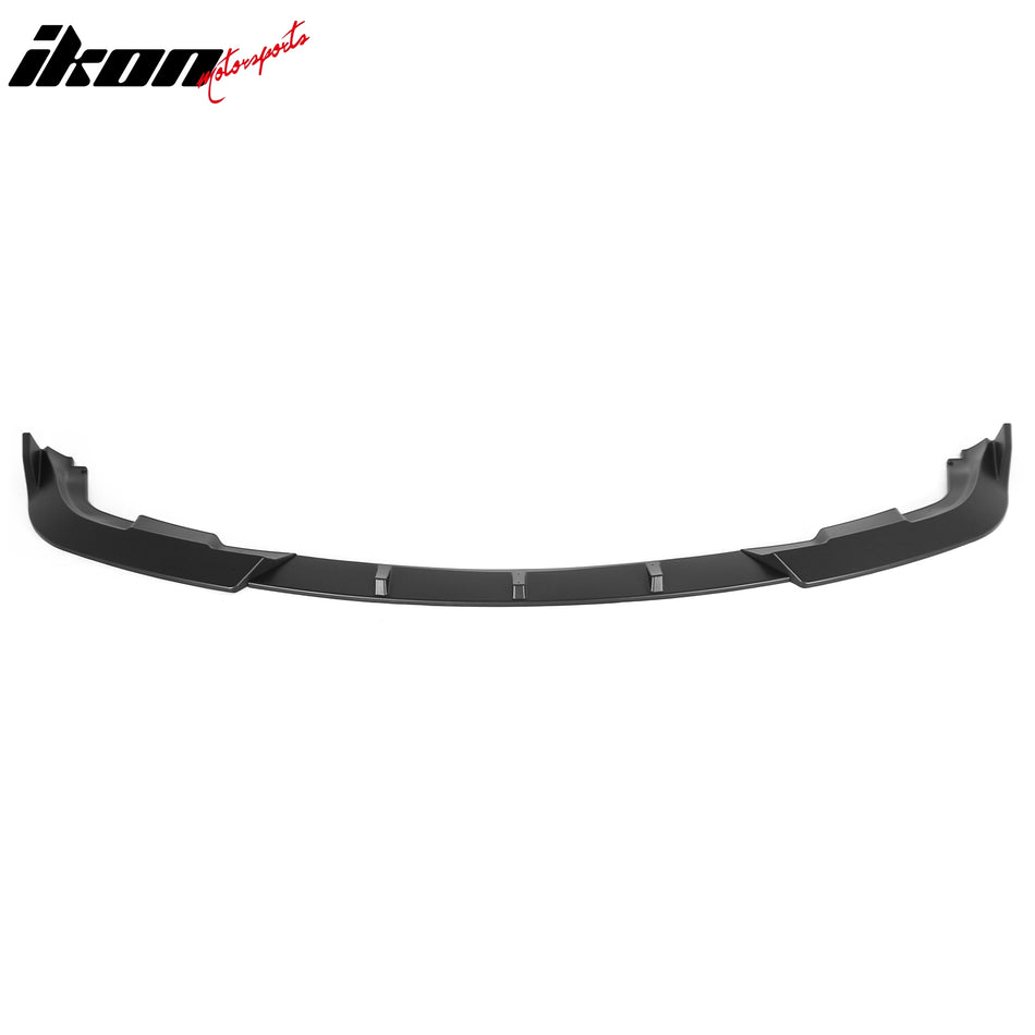 2005-2010 Chrysler 300 C 3PCS Front Lower Bumper Lip Air Dam Chin Spoiler Splitter IKON Style Unpainted Black PP Polypropylene