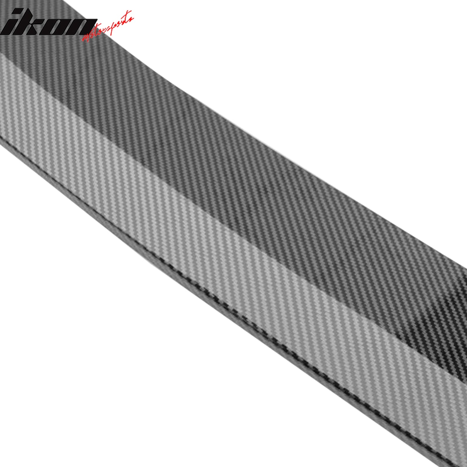 Fits 2017–2020 Audi S3 A3 8V S-Line Front Bumper Lip Spoiler Carbon Fiber Print