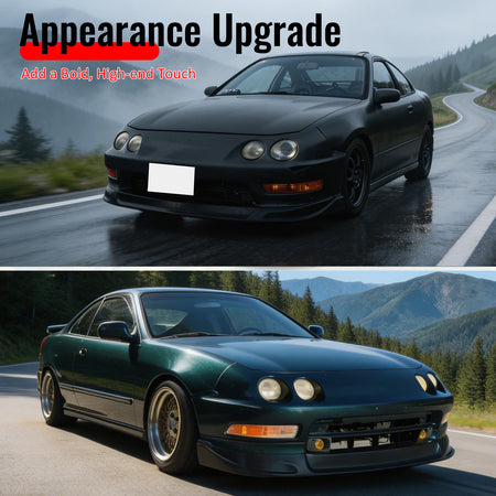 Fits 94-97 Acura Integra Concept Style Front Bumper Lip Spoiler PU Unpainted