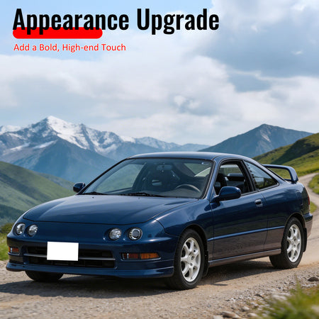 Fits 94-97 Acura Integra Type R/TR Style Front Bumper Lip Spoiler PU Unpainted