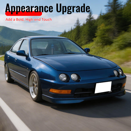 Fits 94-97 Acura Integra TR2 Style Front Bumper Lip Spoiler Chin PU Unpainted
