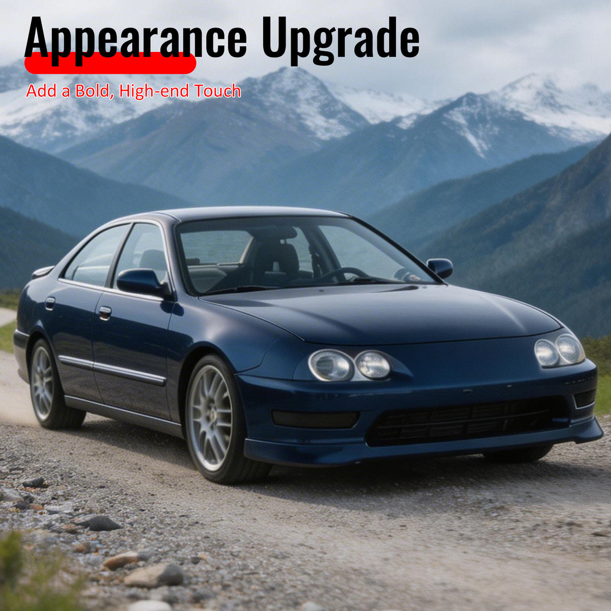 Fits 98-01 Acura Integra Type R/TR Style Front Bumper Lip Spoiler PU Unpainted